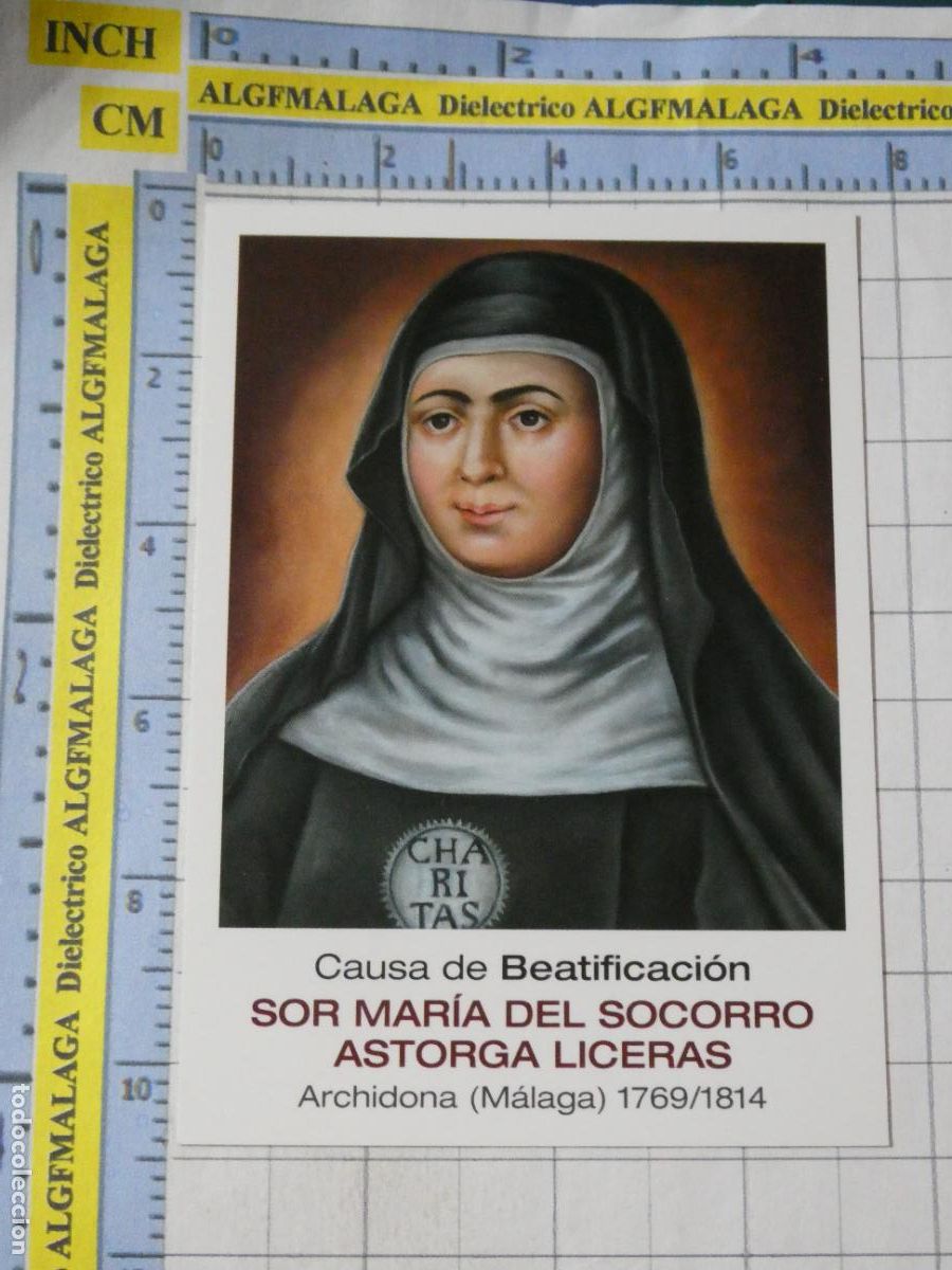 Postales: RECORDATORIO RELIGIOSO SEMANA SANTA. ARCHIDONA M&Aacute;LAGA BEATIFICACI&Oacute;N SOR MARIA SOCORRO. 36