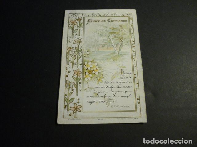 Postcards: CONFIANZA ANTIGUA ESTAMPA CROMOLITOGRAFICA