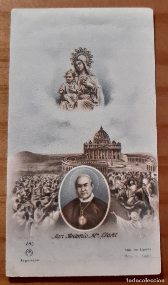 Cartoline: ESTAMPA - SAN ANTONIO M&ordf; CLARET - 683 - IMP. EN ESPA&Ntilde;A - 10 X 5,50 CMS. - PERFECTO ESTADO