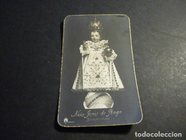 Postkarten: NI&Ntilde;O JESUS DE PRAGA ANTIGUA ESTAMPA