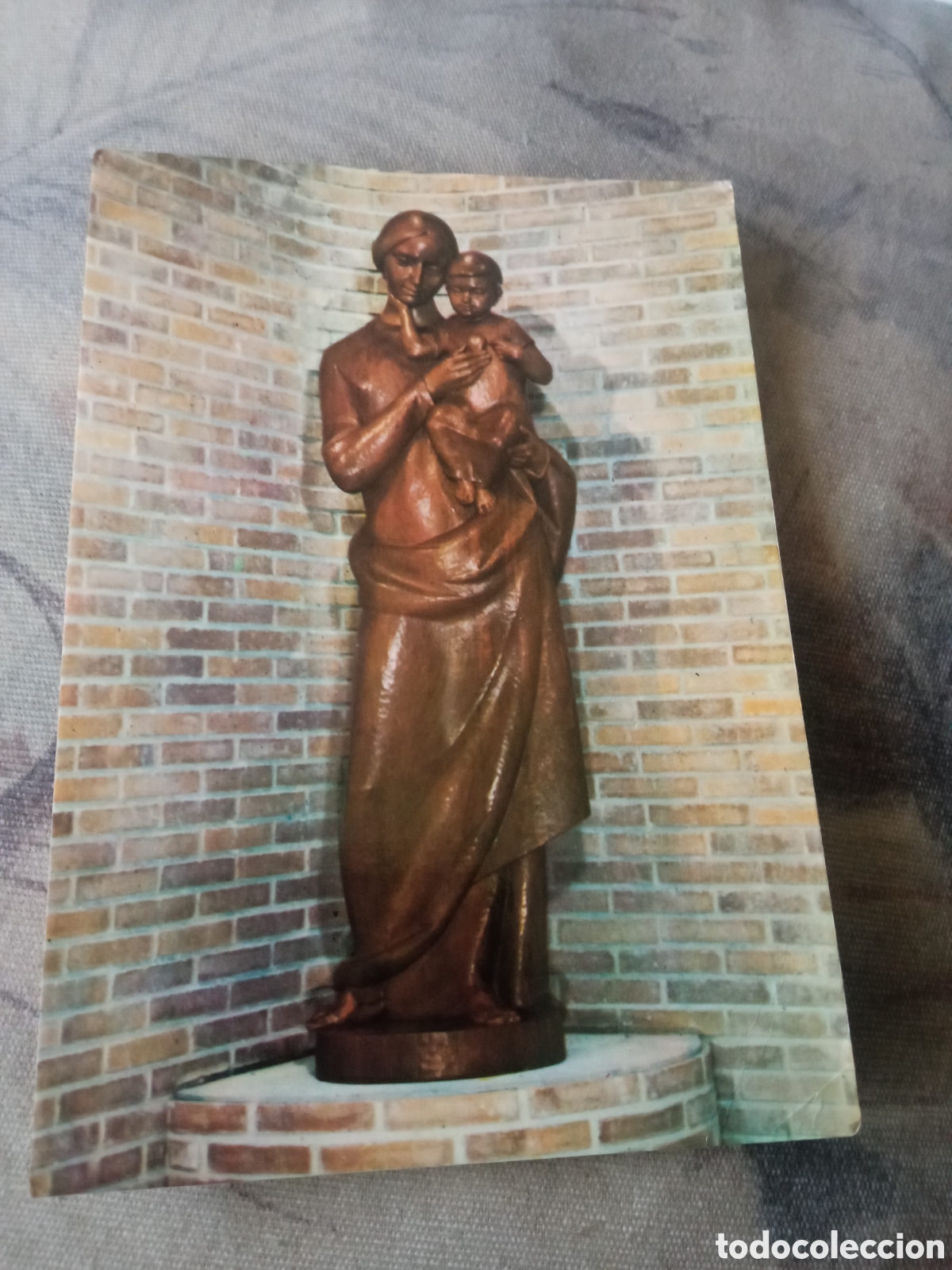 Postales: Antigua postal religiosa, Parroquia de Nuestra Se&ntilde;ora del Sagrado Coraz&oacute;n, Madrid