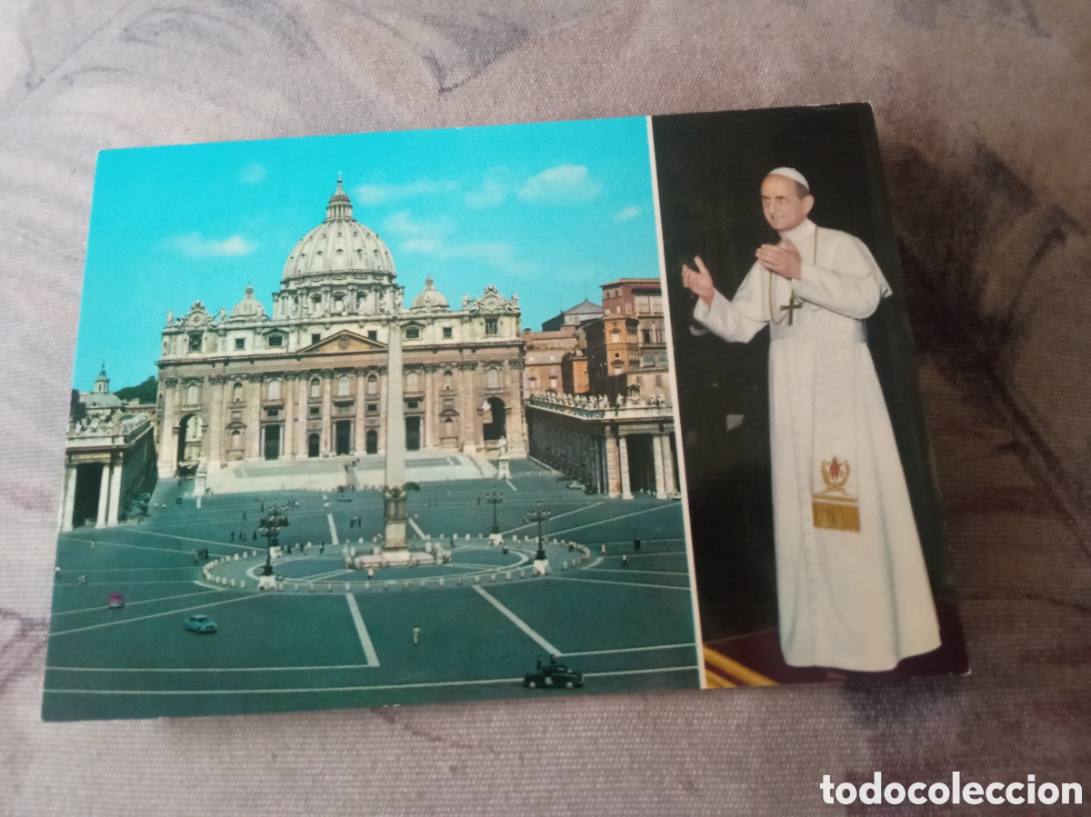 Postales: Antigua postal religiosa, Ciudad del Vaticano