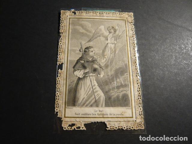 Postais: PEREGRINO ANTIGUA ESTAMPA CALADA PUNTILLA CANIVET SIGLO XIX