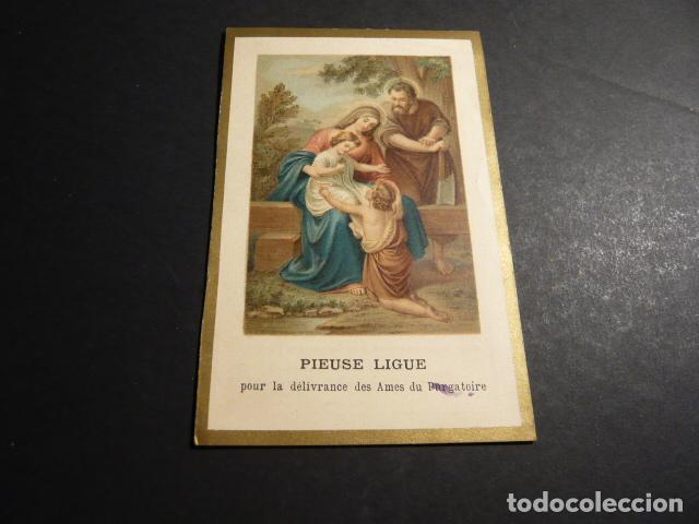 Postais: LIGA PIADOSA ANTIGUA ESTAMPA CROMOLITOGRAFICA