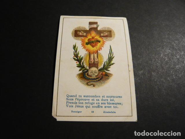 Cartoline: CRUZ ANTIGUA ESTAMPA CROMOLITOGRAFICA