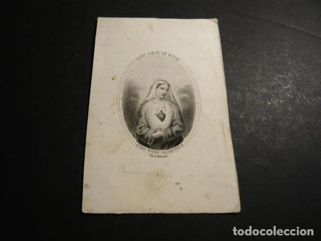 Postkarten: SAGRADO CORAZON DE MARIA ANTIGUA ESTAMPA