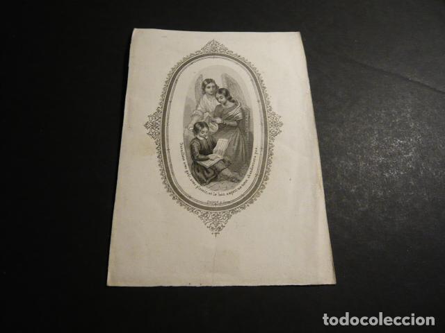 Postkarten: ANGEL DE LA GUARDA ANTIGUA ESTAMPA