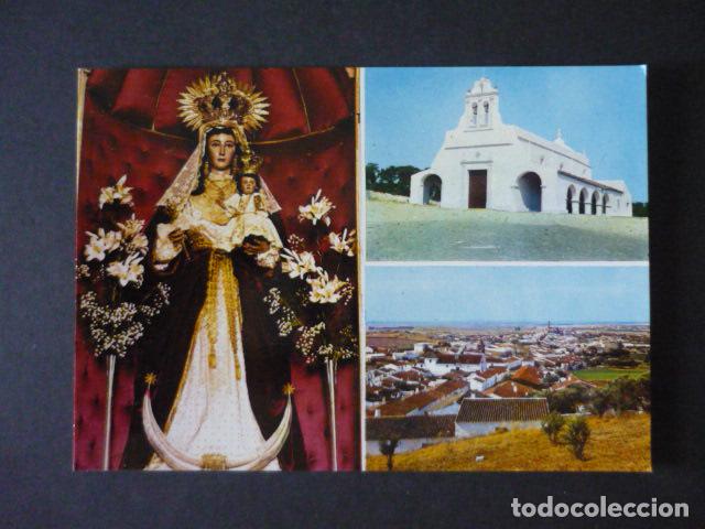 Postais: VILLANUEVA DE LOS CASTILLEJOS HUELVA VIRGEN POSTAL