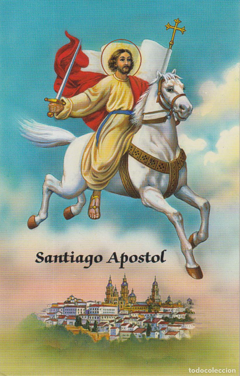 Postales: ESTAMPA - ORACI&Oacute;N - EL APOSTOL SANTIAGO