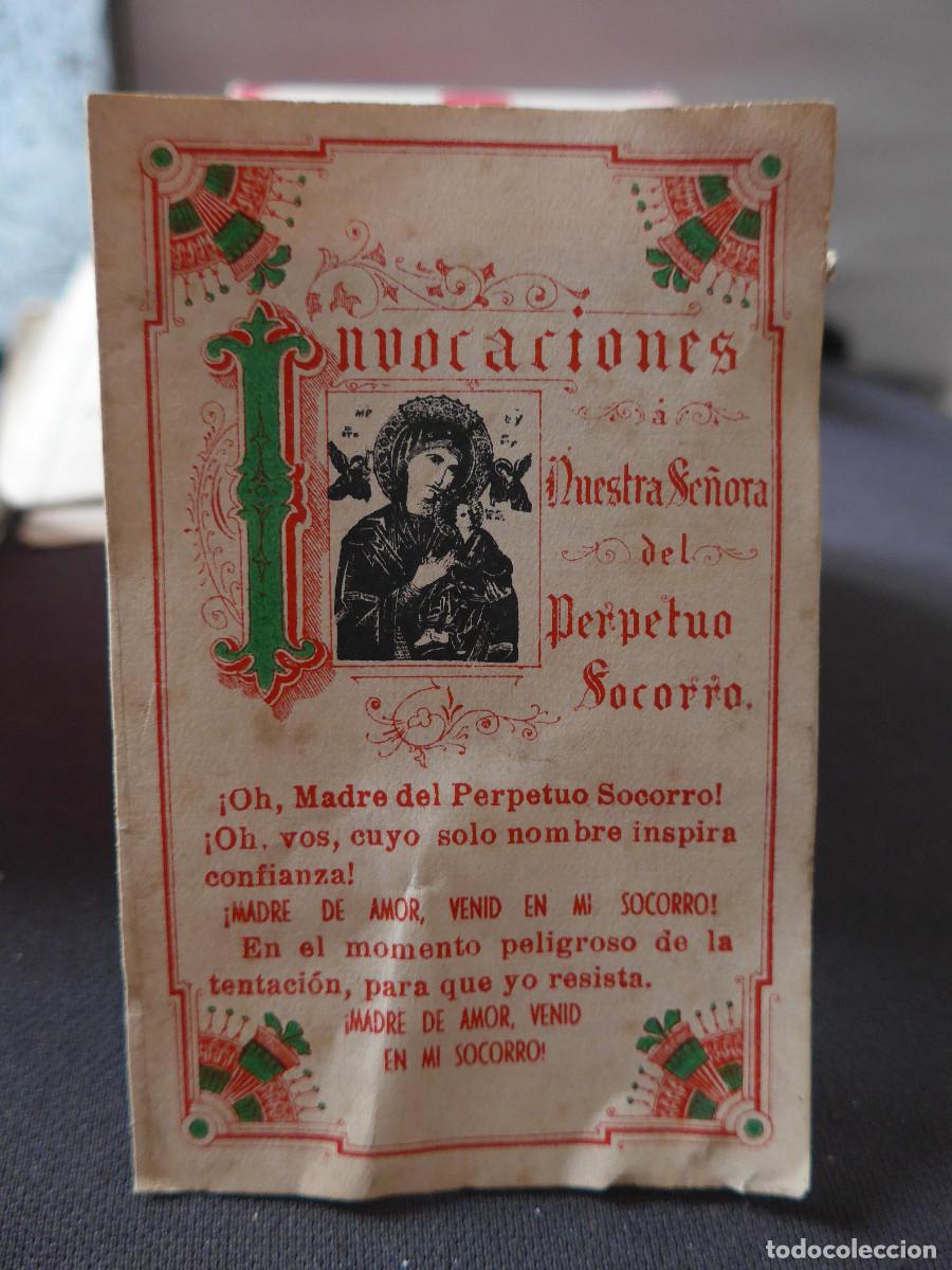 Postales: INVOCACIONES A NUESTRA SE&Ntilde;ORA DEL PERPETUO SOCORRO