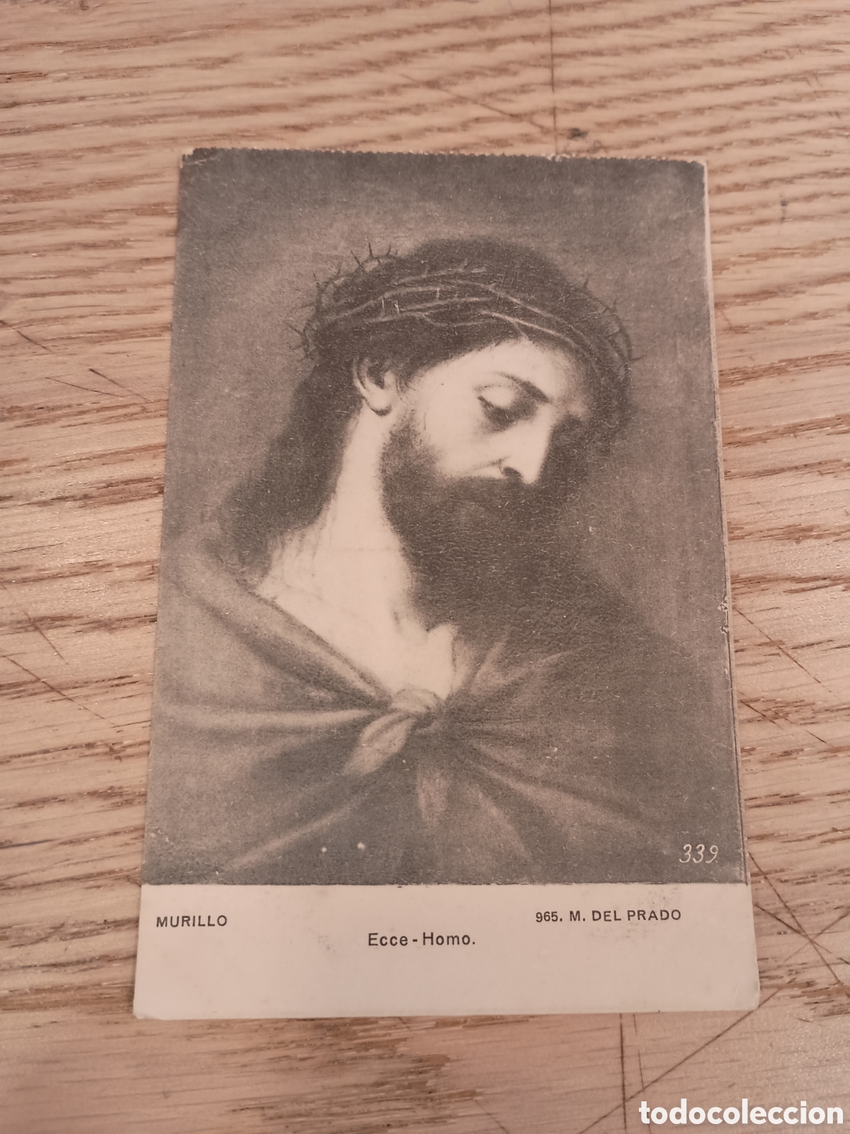Postales: MURILLO - ECCE-HOMO - MUSEO DEL PRADO - FOT. LACOSTE, MADRID