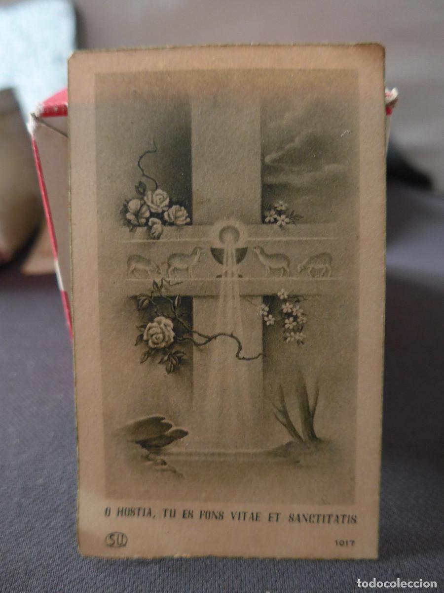 Postales: ESTAMPA RECORDATORIO RECUERDO DE LA COMUNION GENERAL EN SAN FERNANDO 1953