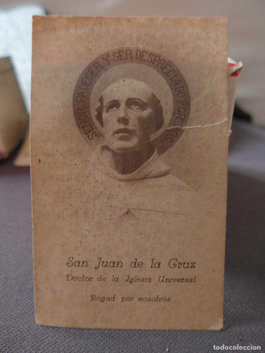 Postales: ESTAMPA RECORDATORIO DE SAN JUAN DE LA CRUZ