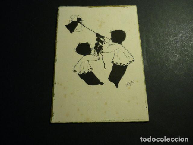 Postales: MONAGUILLOS TOCANDO CAMPANA RECORDATORIO