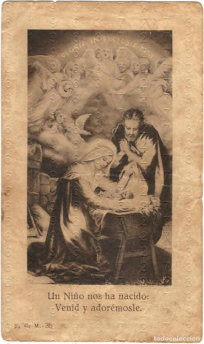 Postales: SEVILLA ANTONIO DE P DIAZ DE CASTRO MISIONERO 1929 ESTAMPA RECORDATORIO M38