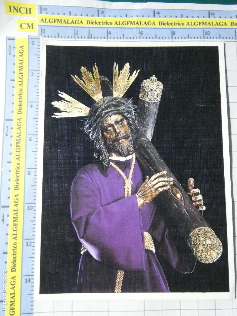 Postales: RECORDATORIO RELIGIOSO SEMANA SANTA. TARJETA POSTAL SEVILLA JES&Uacute;S DEL GRAN PODER. HARETON. A393
