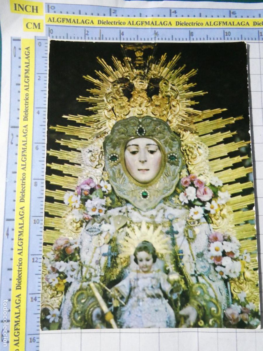 Postcards: RECORDATORIO RELIGIOSO SEMANA SANTA. SEVILLA A&Ntilde;O 1983. NUESTRA SE&Ntilde;ORA DEL ROC&Iacute;O TRIANA. A394