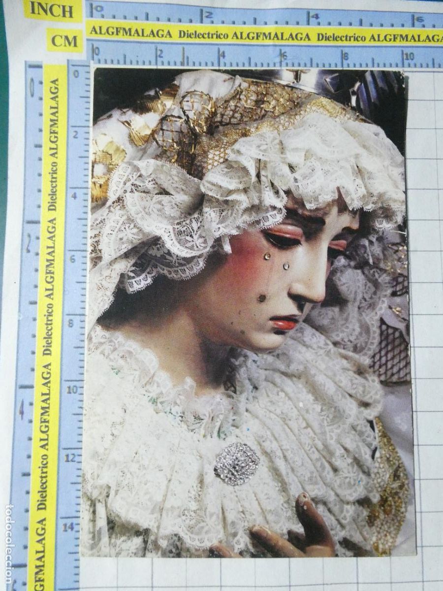 Postales: POSTAL RELIGIOSA SEMANA SANTA. ARCHIDONA M&Aacute;LAGA MAR&Iacute;A SANT&Iacute;SIMA DEL AMOR Y SANGRE. 1662