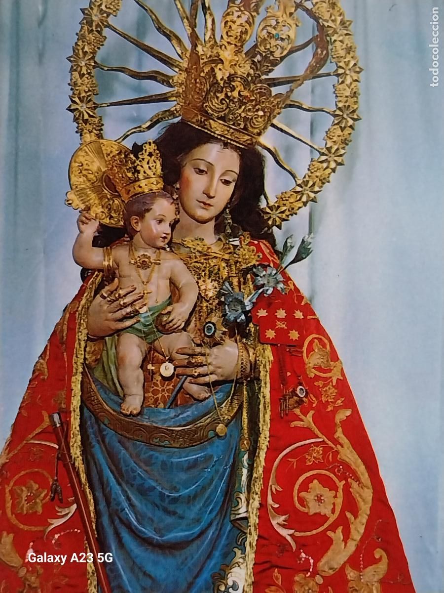 Postales: VILLAR DEL ARZOBISPO VIRGEN DE LA PAZ ED JDP 1 SC ORIGINAL