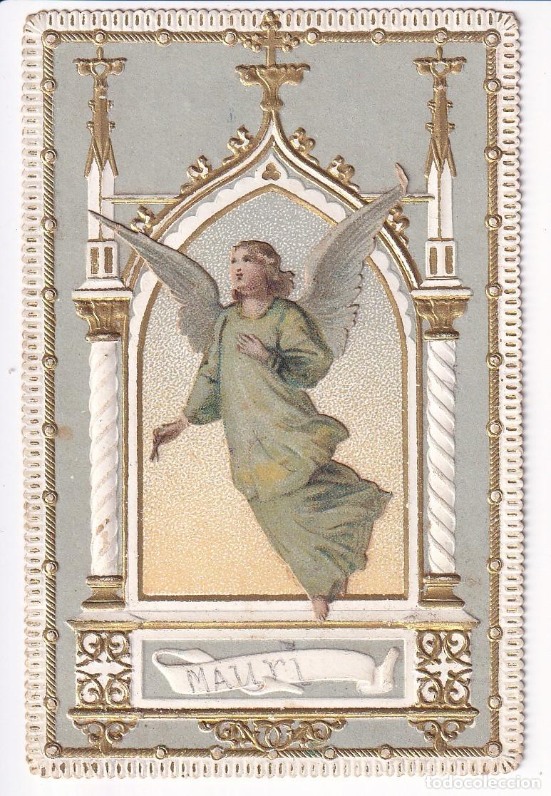 Postales: ESTAMPILLA RELIGIOSA DE PUNTILLA DE UN ANGEL