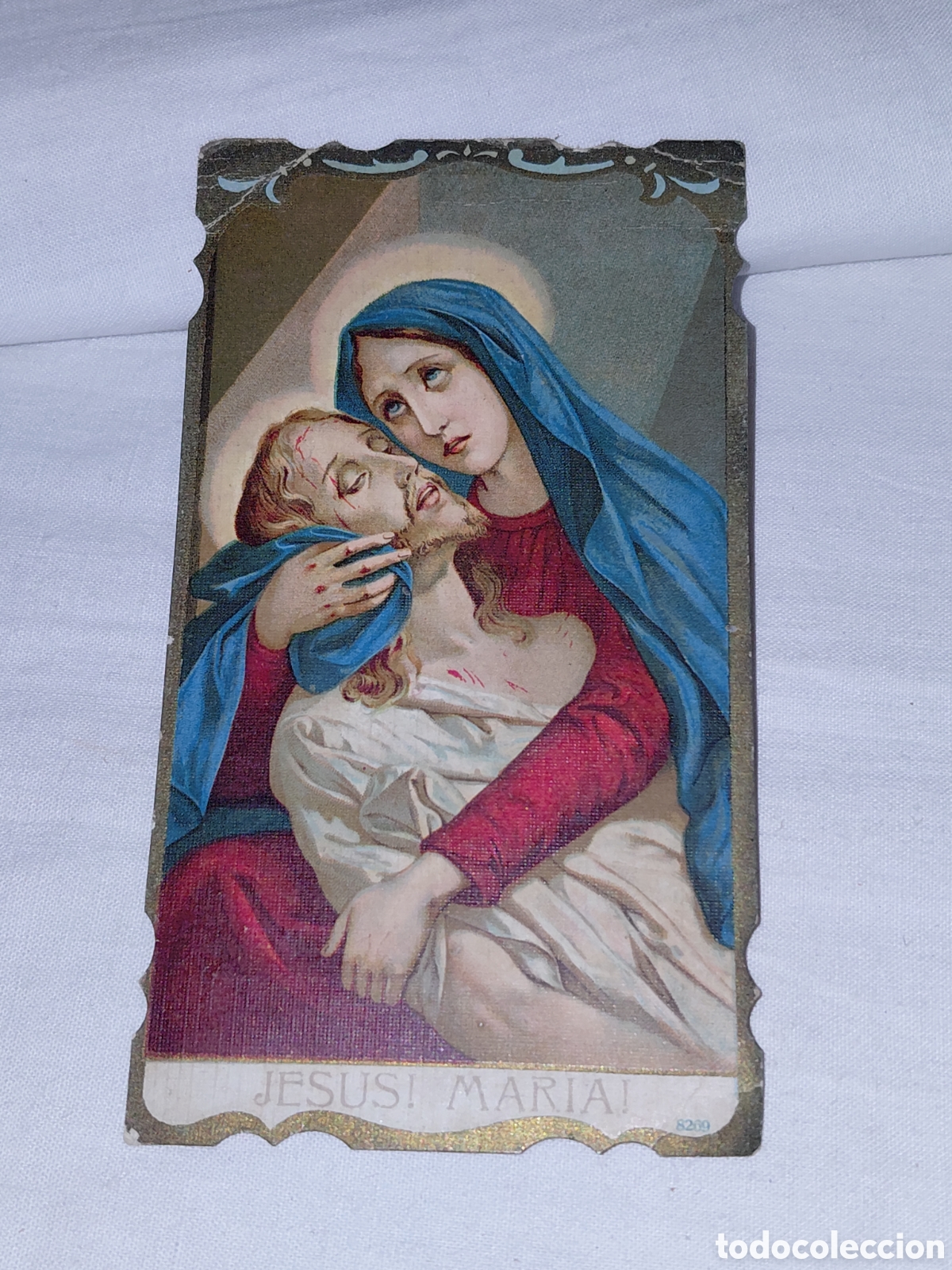 Postales: ANTIGUA ESTAMPA RELIGIOSA JESUS! MARIA! SOLEMNE NOVENARIO