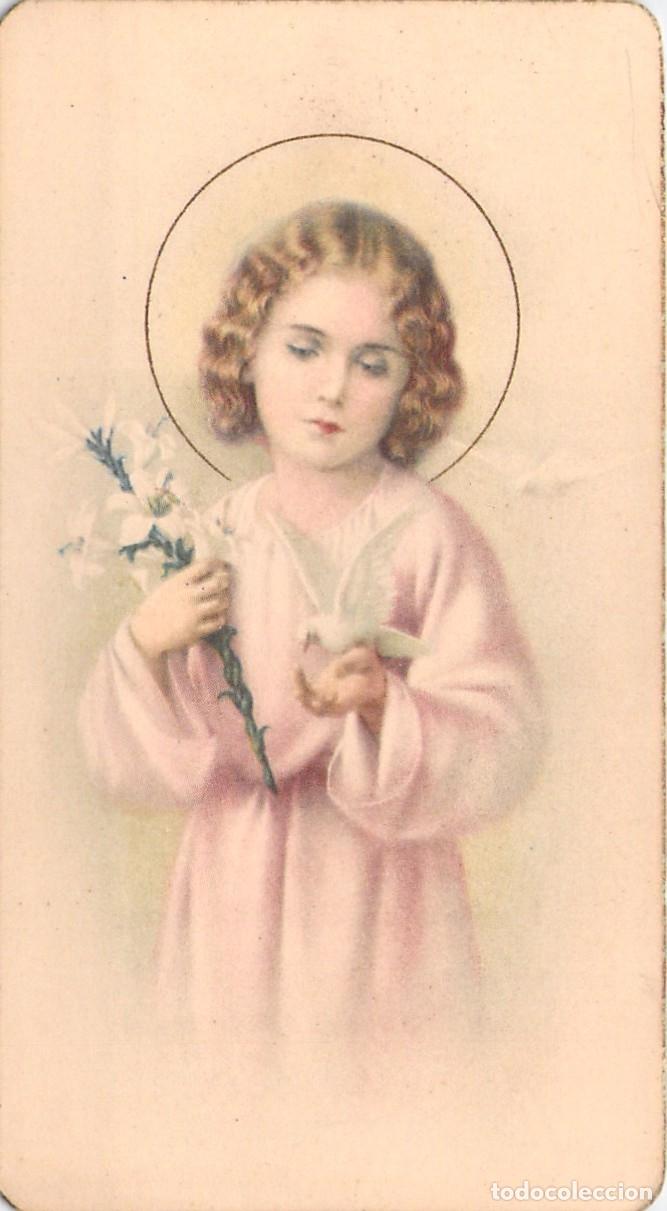 Postales: Estampa Recordatorio de Profesi&oacute;n Perp&eacute;tua Religiosas Filipenses