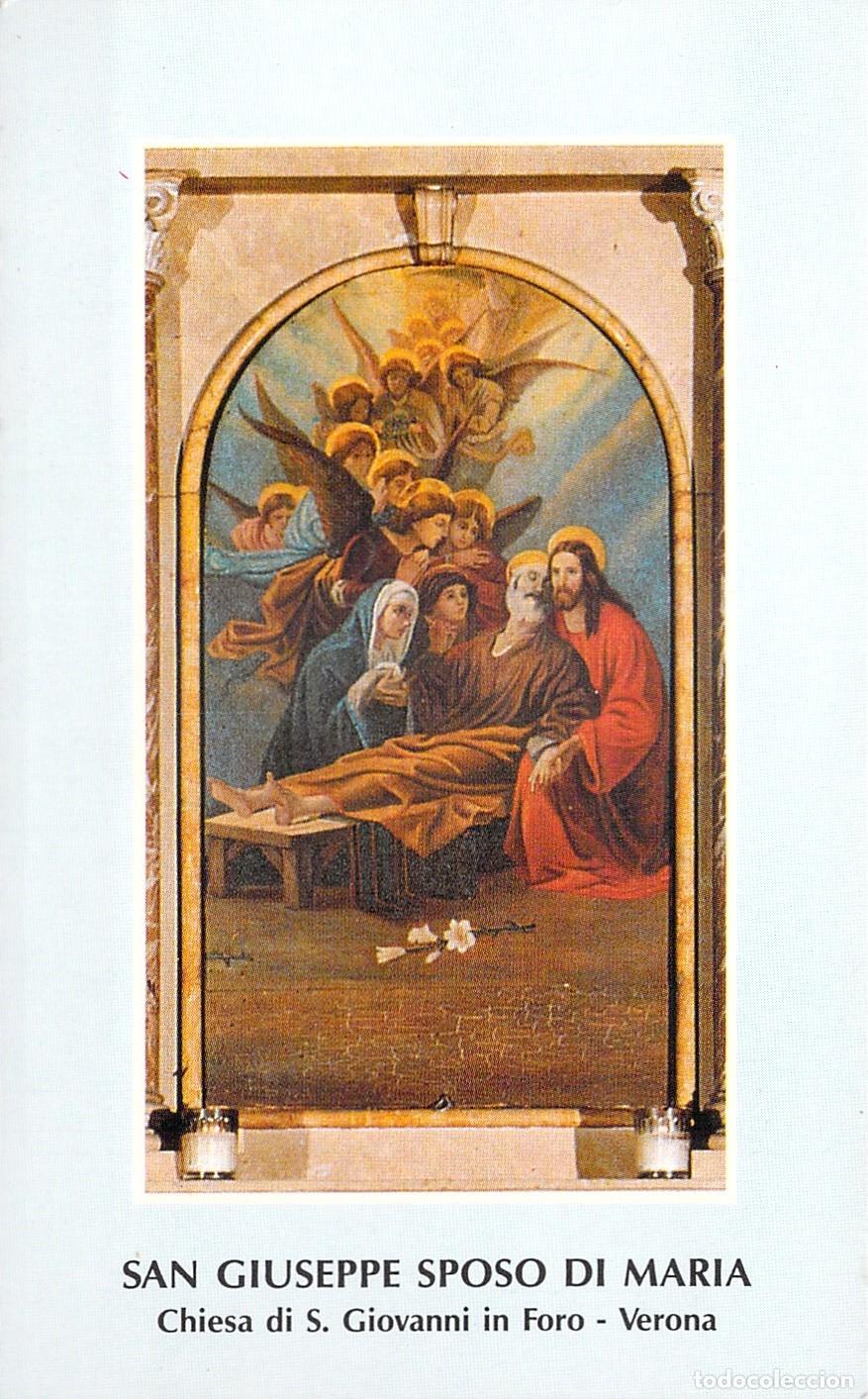 Postkarten: Estampa Religiosa de la Muerte de San Jos&eacute;, Verona