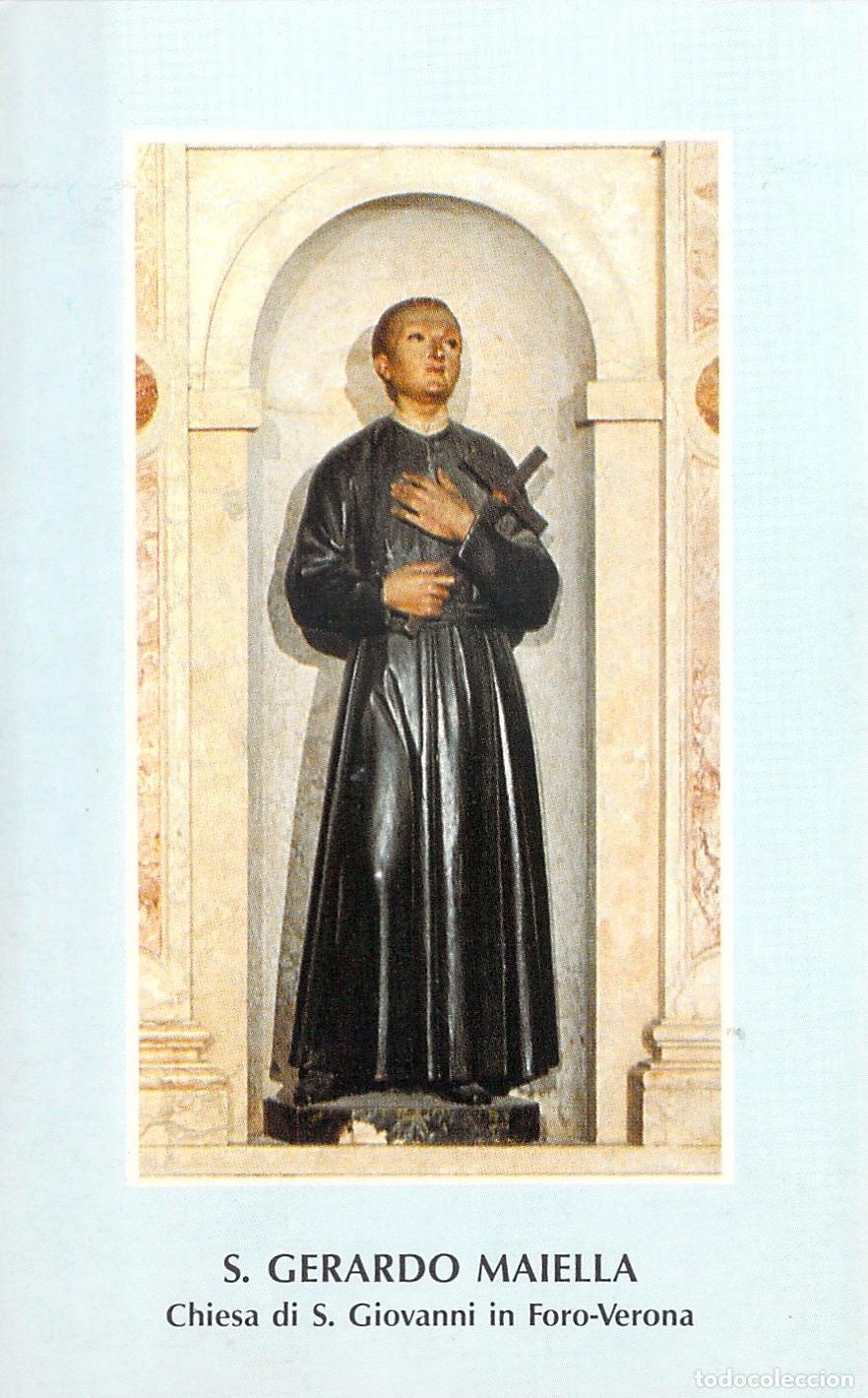 Postkarten: Estampa de San Gerardo Maiella en la Iglesia de San Juan en Foro, Verona