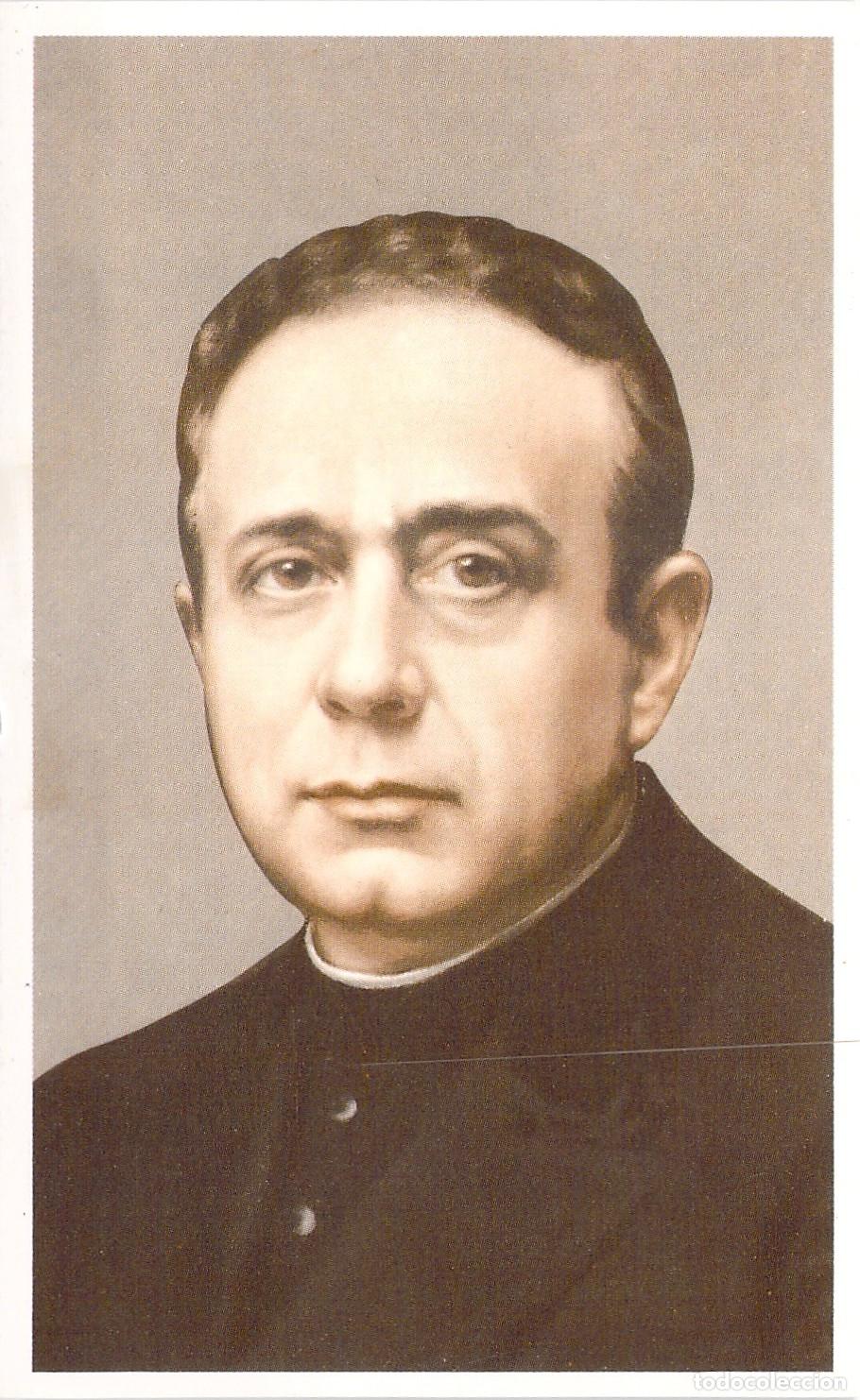 Postales: Estampa Oraci&oacute;n Beato Pedro Poveda Fundador Instituci&oacute;n Teresiana
