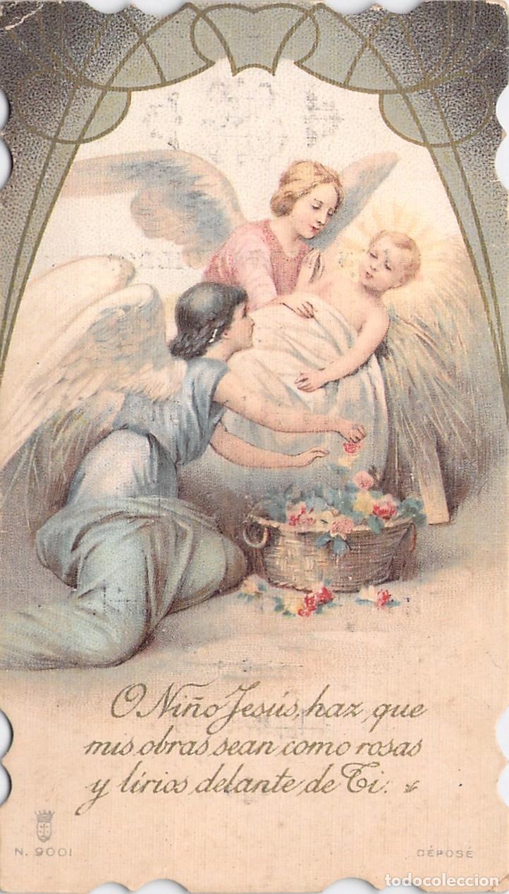 Postales: Estampa de Navidad Monaguillos Parroquia de la Concepci&oacute;n Barcelona &Aacute;ngeles