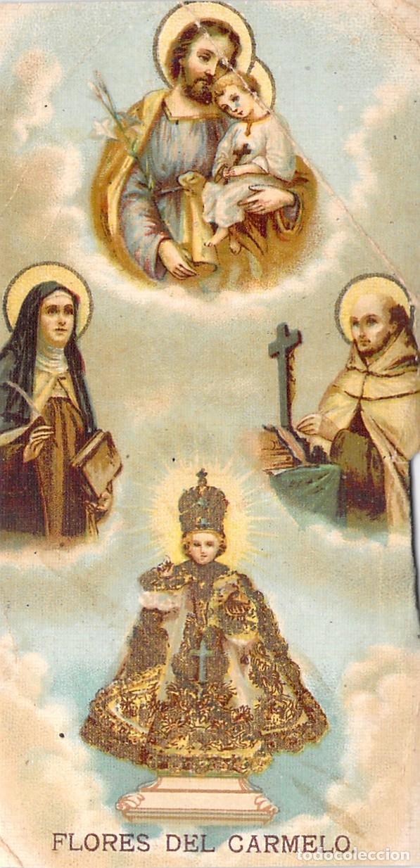 Postales: Estampa Estampa Religiosa Recuerdo Profesi&oacute;n Carmelita Tarragona