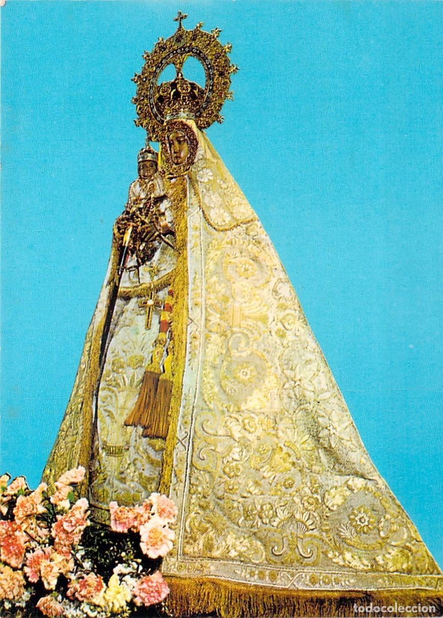 Postales: Estampa de la Virgen del Mar, Patrona de Almer&iacute;a con Oraci&oacute;n