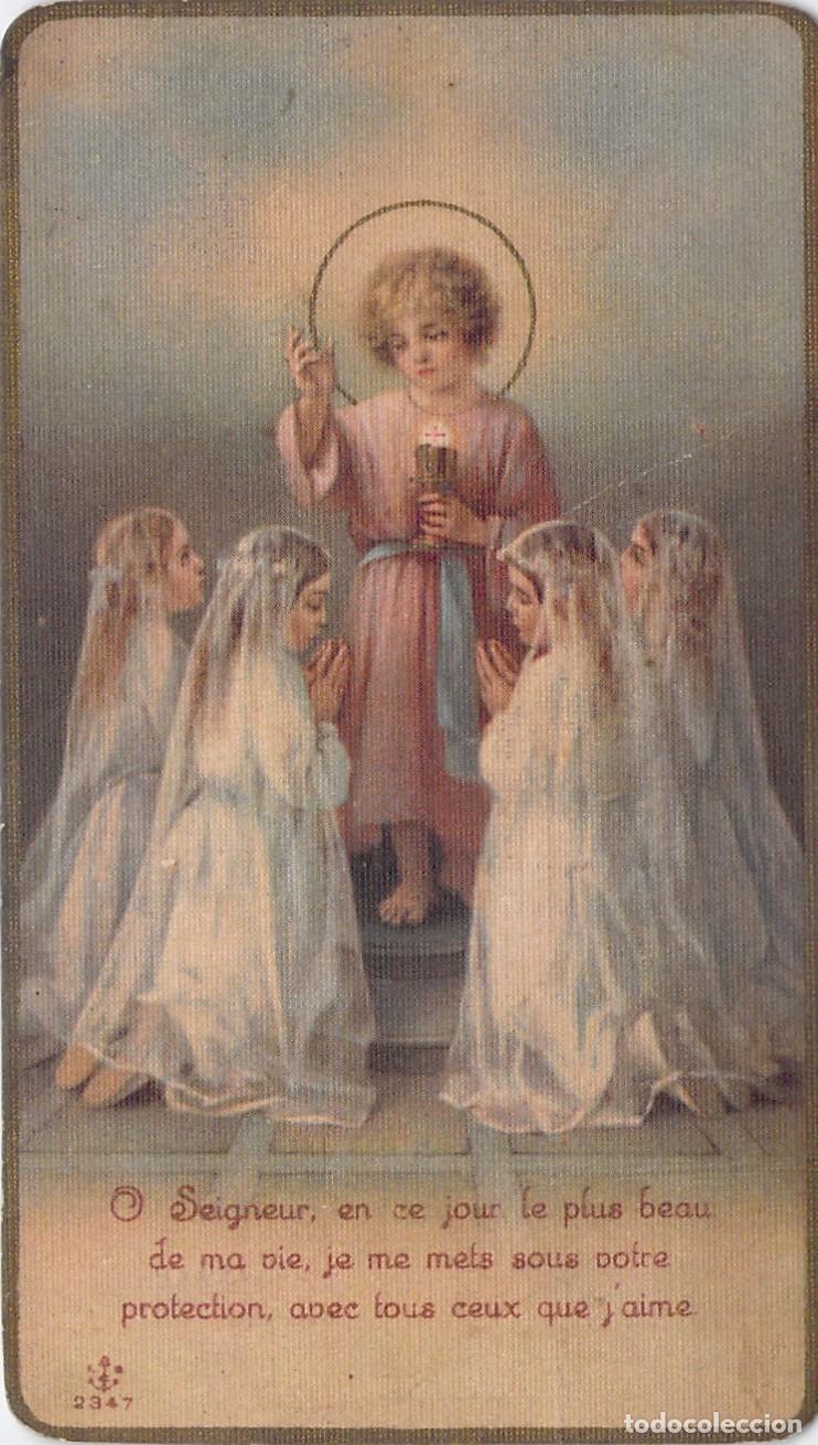 Postales: Estampa Religiosa de Primera Comuni&oacute;n, Barcelona, Sant Andreu de Palomar
