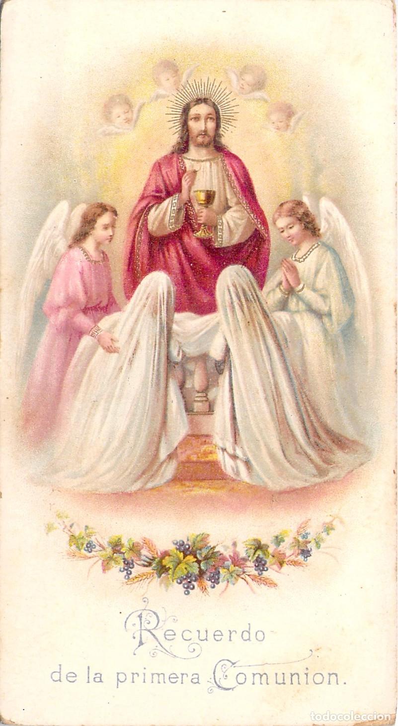 Postales: Estampa Recuerdo de Primera Comuni&oacute;n, Colegio Nuestra Se&ntilde;ora de los Dolores