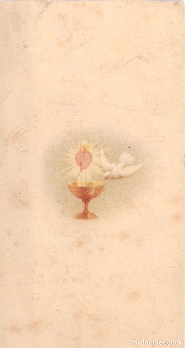 Postales: Estampa Recordatorio de Primera Comuni&oacute;n, Barcelona
