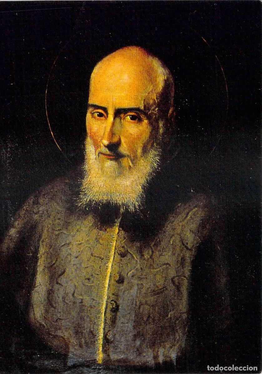 Postales: Estampa Religiosa de San Juan de Ribera - Pintura de Francisco Ribalta