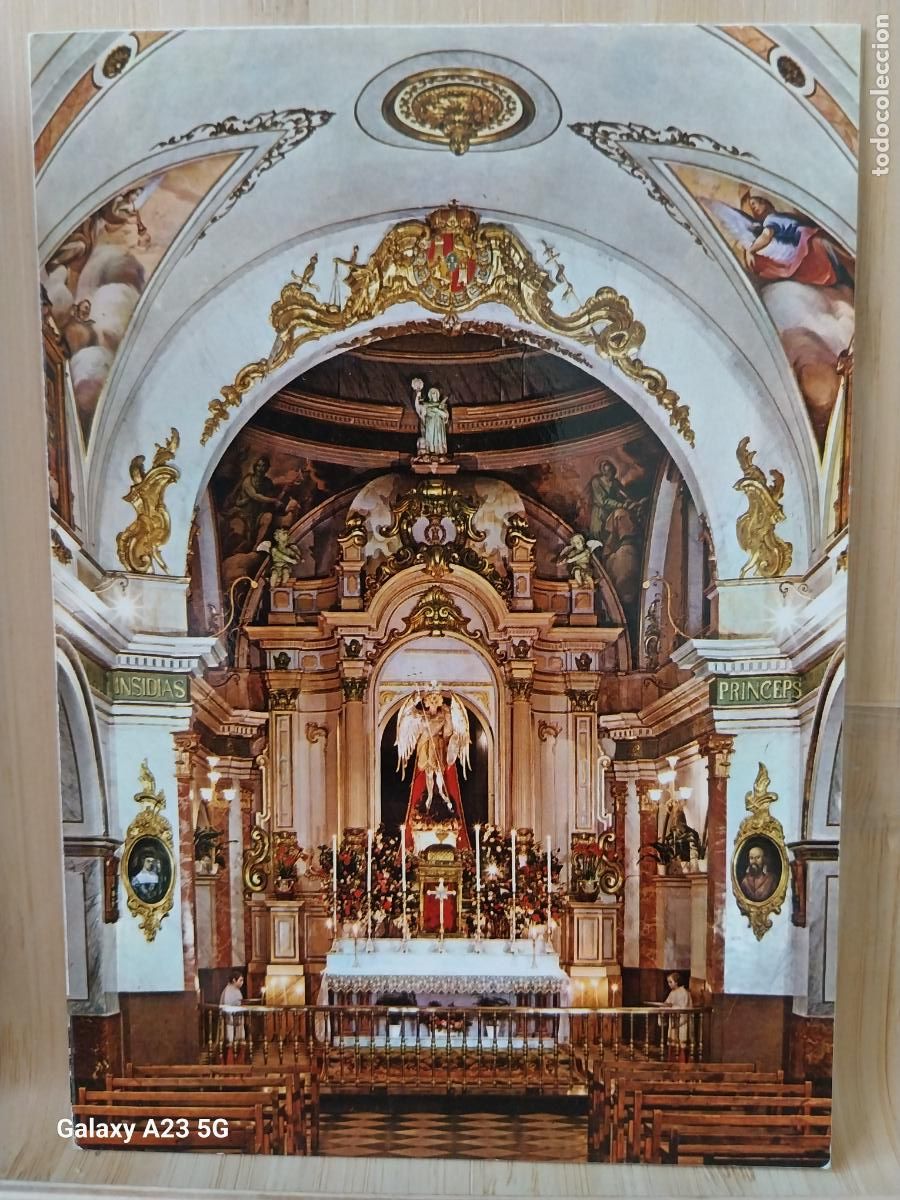 Postales: LIRIA MONASTERIO DE SAN MIGUEL ALTAR MAYOR ED FOTO BORI 11 SC ORIGINAL