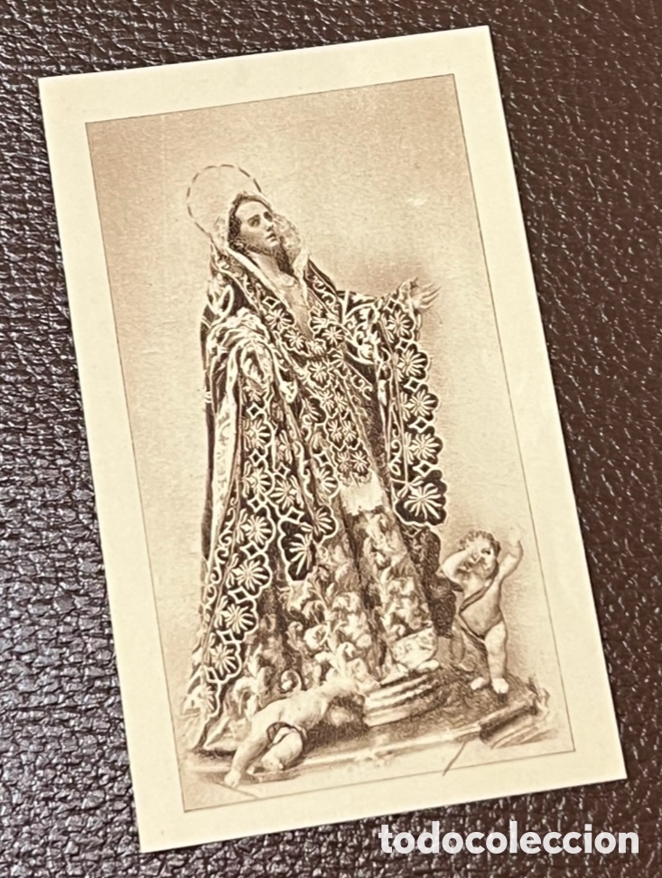 Postkarten: Estampa Religiosa. La Dolorosa. Mid-Century.