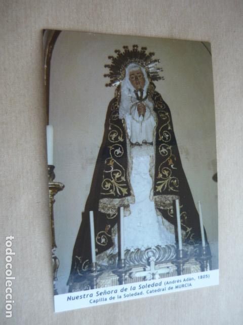 Postales: MURCIA NUESTRA SE&Ntilde;ORA DE LA SOLEDAD POSTAL