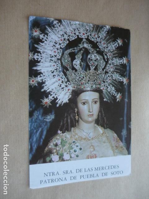 Postales: PUEBLA DE SOTO MURCIA NUESTRA SE&Ntilde;ORA DE LAS MERCEDES ESTAMPA