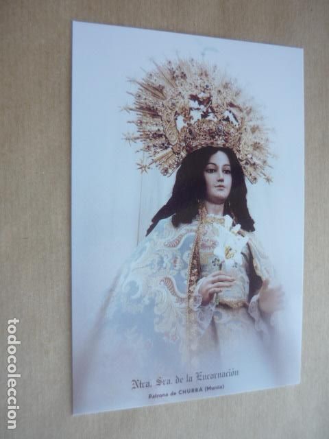 Postales: CHURRA MURCIA NUESTRA SE&Ntilde;ORA DE LA ENCARNACI&Oacute;N POSTAL