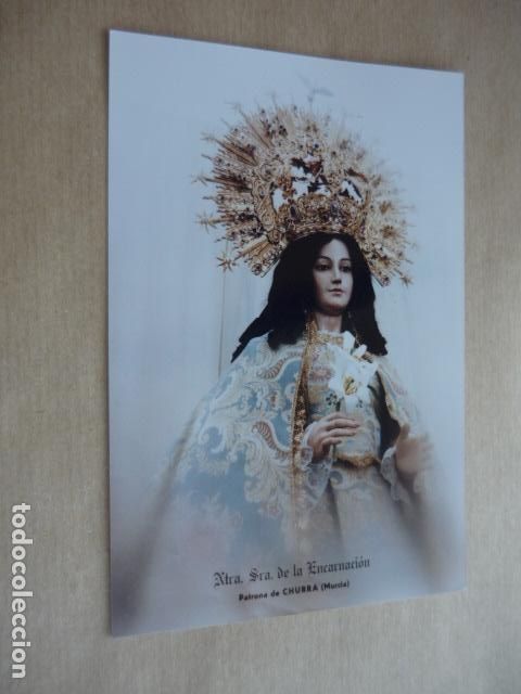Postales: CHURRA MURCIA NUESTRA SE&Ntilde;ORA DE LA ENCARNACI&Oacute;N POSTAL