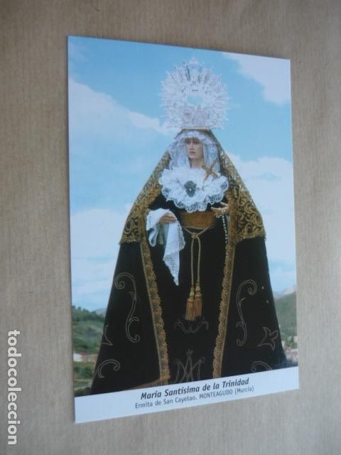Postales: MONTEAGUDO MURCIA MAR&Iacute;A SANT&Iacute;SIMA DE LA TRINIDAD POSTAL