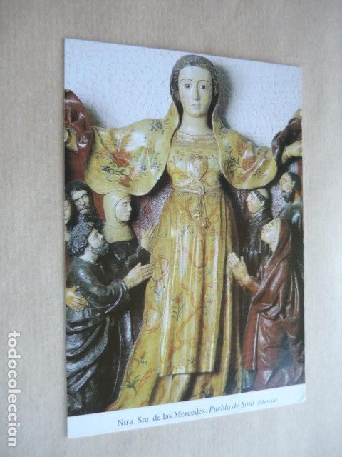 Postales: PUEBLA DE SOTO MURCIA NUESTRA SE&Ntilde;ORA DE LAS MERCEDES POSTAL