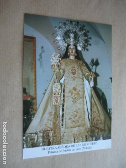Postales: PUEBLA DE SOTO MURCIA NUESTRA SE&Ntilde;ORA DE LAS MERCEDES POSTAL