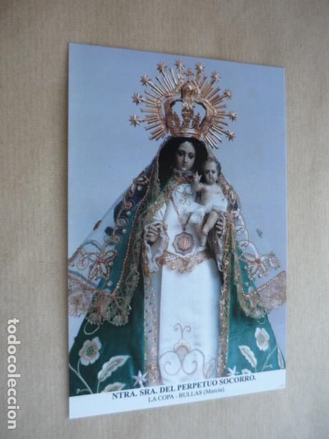 Postales: LA COPA BULLAS MURCIA NUESTRA SE&Ntilde;ORA DEL PERPETUO SOCORRO POSTAL
