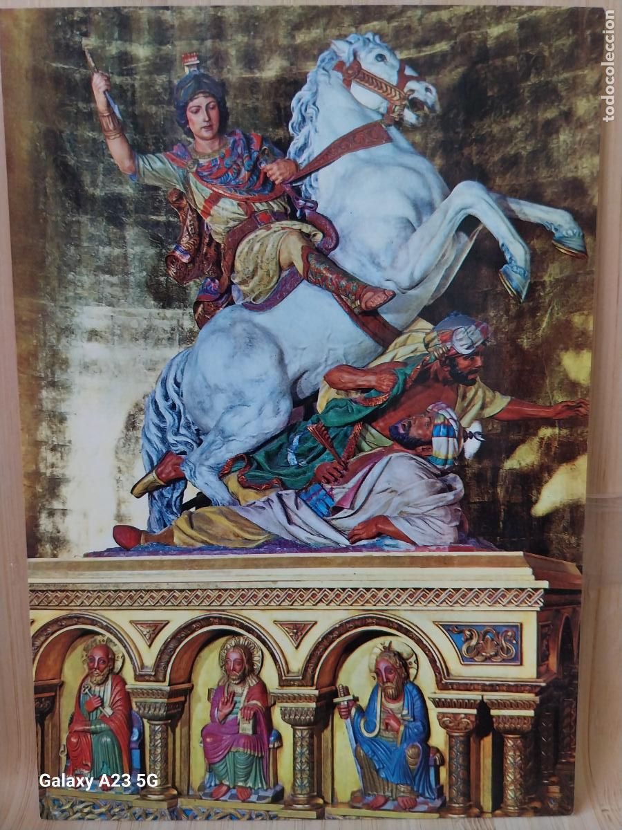 Postales: ALCOY SAN JORGE MARTIR ED ARRIBAS ESCRITA