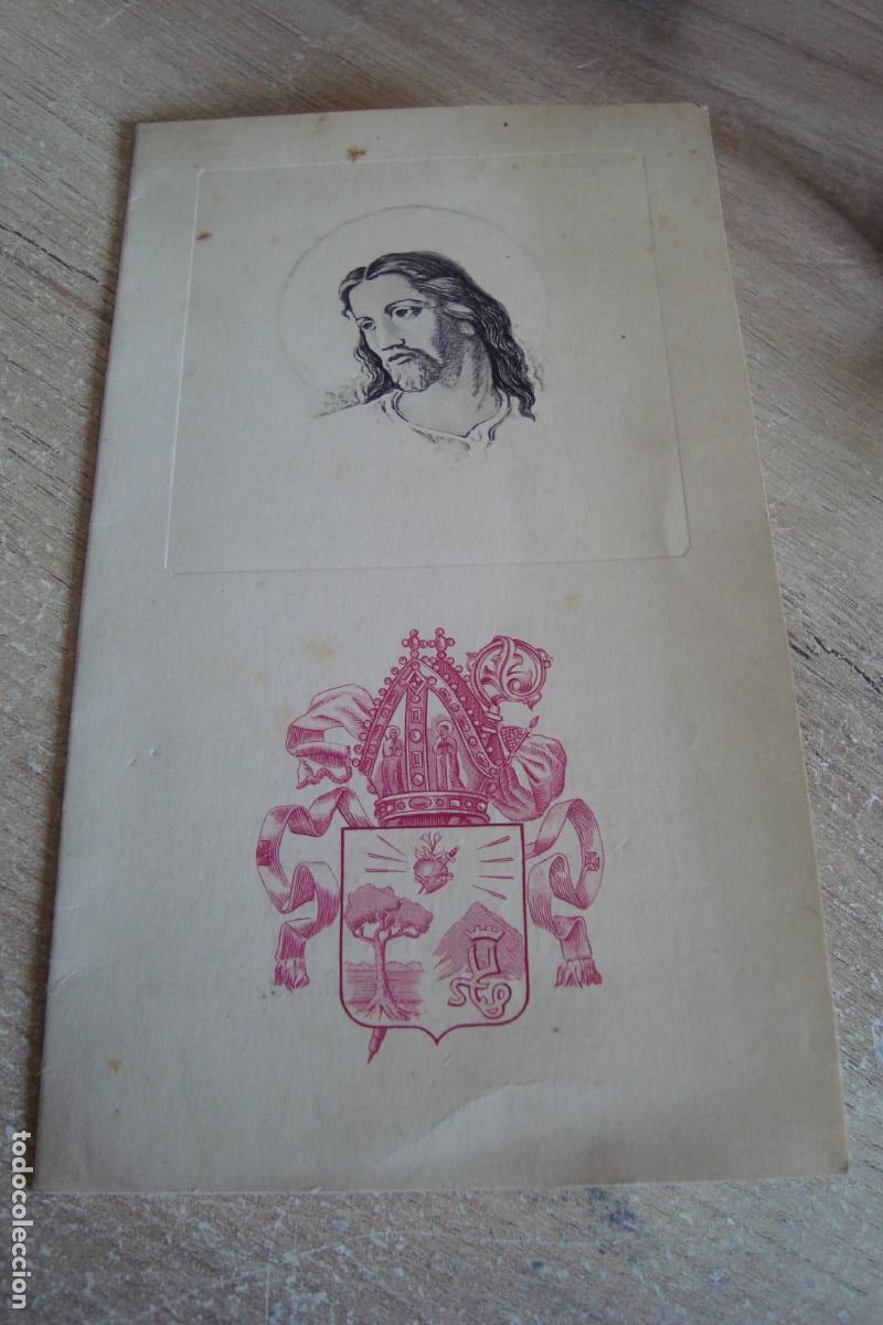 Postales: ONSAGRACION EPISCOPAL. FRANCISCO GOMEZ MARIJUAN VICARIO FERNANDO POO. BARCELONA 1958. GUINEA