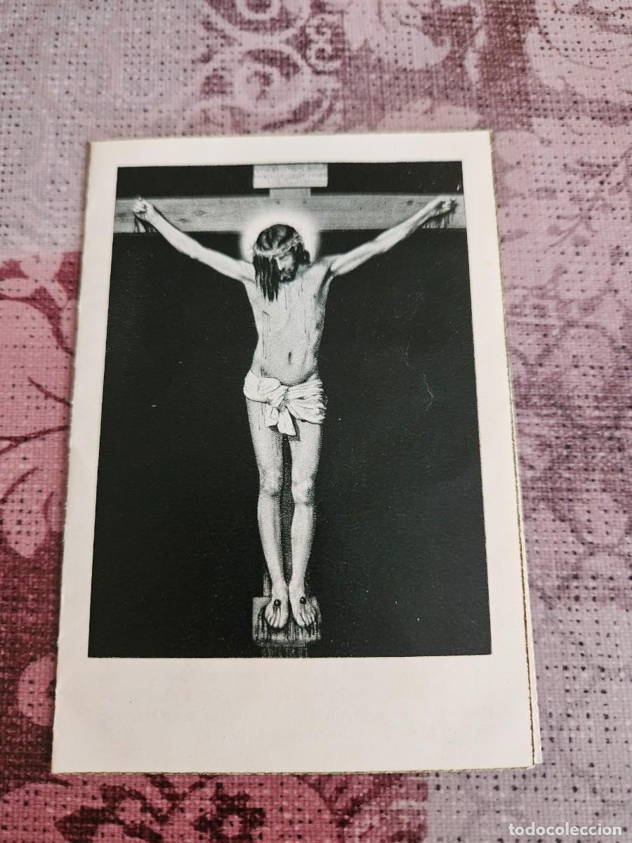 Postales: Estampa Religiosa D&iacute;ptica Recordatorio Funerario B&eacute;tera Noviembre De 1962.