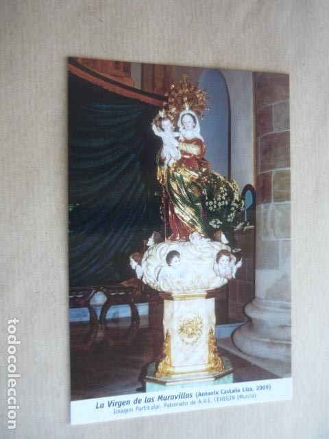 Postales: CEHEGIN MURCIA NUESTRA SE&Ntilde;ORA DE LAS MARAVILLAS POSTAL
